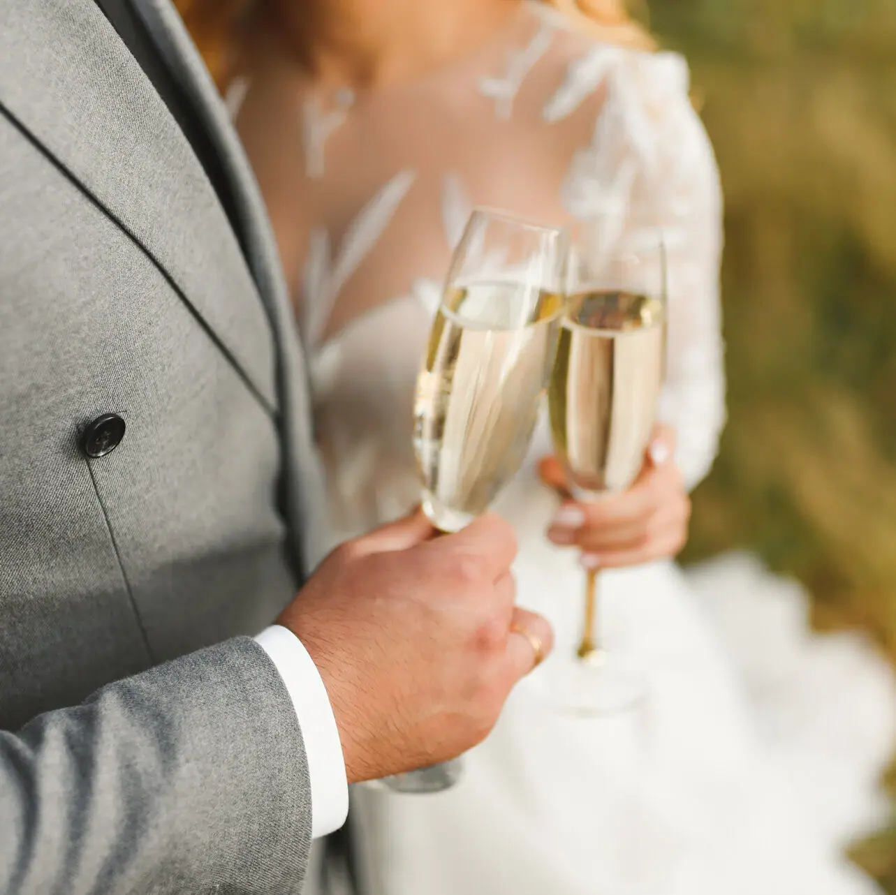 Hochzeitspaar am Tegernsee